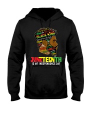 Juneteenth Is My Independence Day Black King Fathers Day Men T-Shirt Hooded Sweatshirt tile
