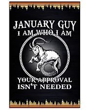 January Man - Birthday 11x17 Poster front