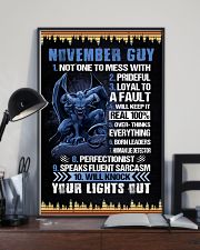 November Man - Birthday 11x17 Poster lifestyle-poster-2