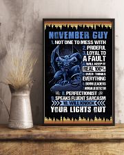 November Man - Birthday 11x17 Poster lifestyle-poster-3