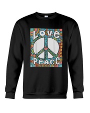 PEACE SIGN LOVE T Shirt 60s 70s Tie Dye Hippie Costume Shirt Crewneck Sweatshirt tile