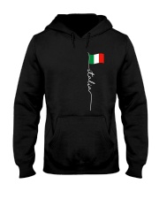 Italy Signature Flag Pole - Elegant Patriotic Italian Flag T-Shirt Hooded Sweatshirt tile