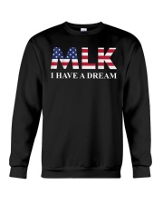 Martin Luther King Jr Word Cloud I Have A Dream Crewneck Sweatshirt tile