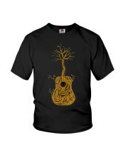 Acoustic Guitar Tree of Life Guitar Player Nature Guitarist T-Shirt Youth T-Shirt tile
