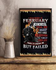 February Man - Birthday 11x17 Poster lifestyle-poster-3