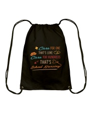Care For One That's Love - Care For Hundreds That's School Nursing Drawstring Bag tile