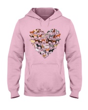 Love Horses Hooded Sweatshirt front