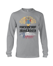 LIVING IN NEW JERSEY WITH TEXAS ROOTS Long Sleeve Tee thumbnail