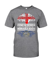 LIVING IN GEORGIA WITH NEBRASKA ROOTS Classic T-Shirt thumbnail