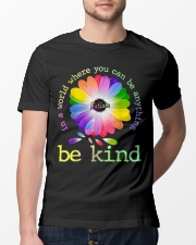 In A World Where You Can Be Anything Be Kind Classic T-Shirt lifestyle-mens-crewneck-front-13