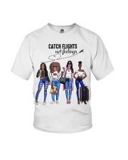 Catch Flights Not Feelings Summer Youth T-Shirt thumbnail