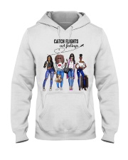 Catch Flights Not Feelings Summer Hooded Sweatshirt thumbnail