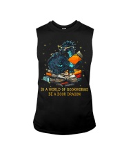 In A World Of Bookworms Be A Book Dragon Sleeveless Tee thumbnail