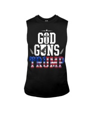 God Guns And Trump 2Nd Amendment Usa Flag Sleeveless Tee thumbnail