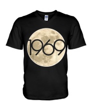 50Th Anniversary Apollo 11 1969 Moon Landing V-Neck T-Shirt thumbnail