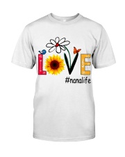 Love Nana Life Heart Sunflower Shirt Premium Fit Mens Tee thumbnail