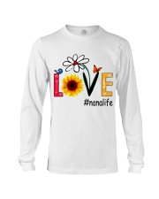 Love Nana Life Heart Sunflower Shirt Long Sleeve Tee thumbnail
