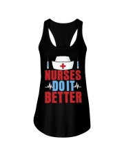 Nurses Funny New Cool Ladies Flowy Tank tile