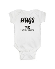 Hugs me Onesie front