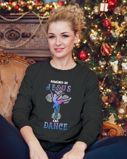 Ballet and Dance Tee Crewneck Sweatshirt lifestyle-holiday-sweater-front-2