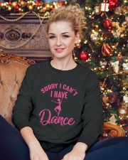 Sorry I Can't I Have Dance Crewneck Sweatshirt lifestyle-holiday-sweater-front-2