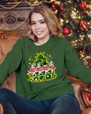 Ballet and Dance Xmas Crewneck Sweatshirt lifestyle-holiday-sweater-front-3