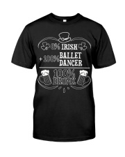 Irish Ballet Dancer Classic T-Shirt front
