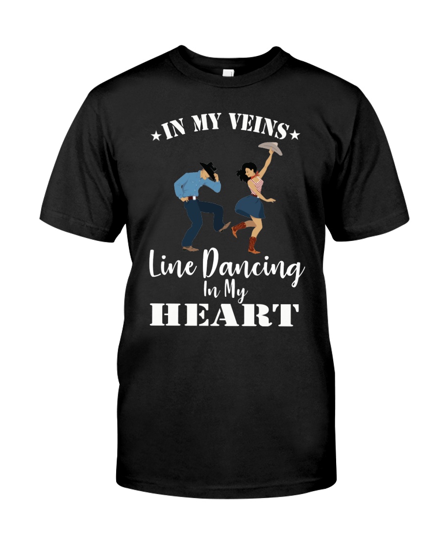 Line Dancing In My Heart Tee Classic T-Shirt