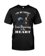 Line Dancing In My Heart Tee Classic T-Shirt front