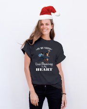 Line Dancing In My Heart Tee Classic T-Shirt lifestyle-holiday-crewneck-front-1