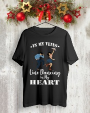 Line Dancing In My Heart Tee Classic T-Shirt lifestyle-holiday-crewneck-front-2