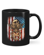 USA Flag Skull Square and Compassed Mugs tile