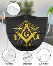 Masonic Tools 3 Layer Face Mask - Single aos-face-mask-3-layers-lifestyle-front-49