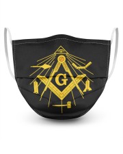 Masonic Tools 3 Layer Face Mask - Single front