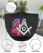Mississippi Freemasons 3 Layer Face Mask - Single aos-face-mask-3-layers-lifestyle-front-49