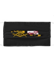 Maryland Freemasons Cloth face mask front