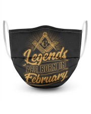 Legends Are Born In February Masks tile