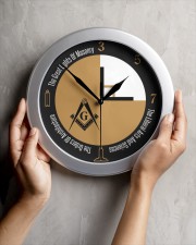 1-4 Part of A Circle Wall Clock aos-wall-clock-lifestyle-front-04