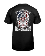 The Few The Proud The Honorable Classic T-Shirt back