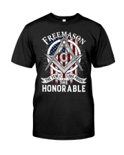 The Few The Proud The Honorable Classic T-Shirt front
