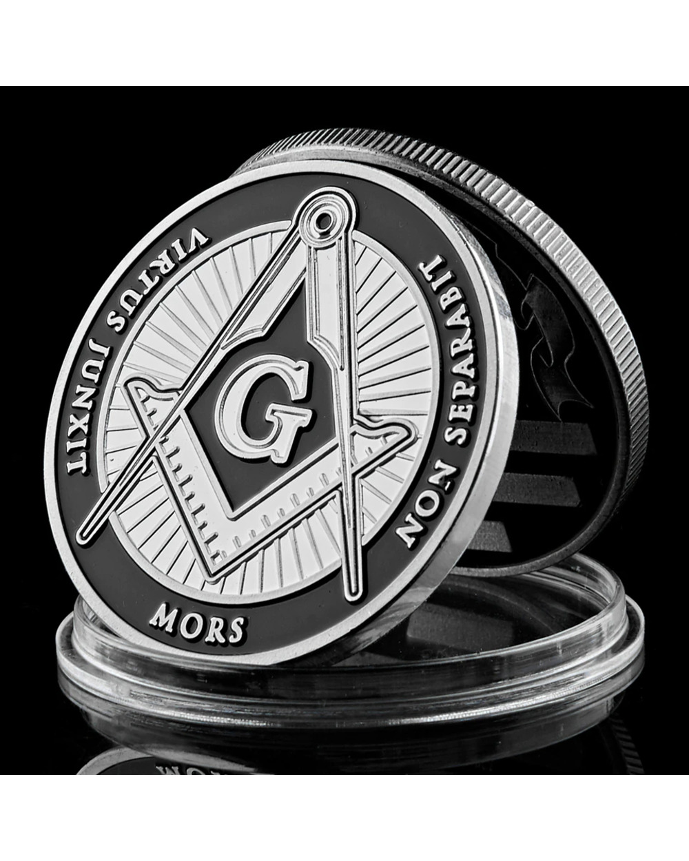 FreeAndAccepted Masons Coin template