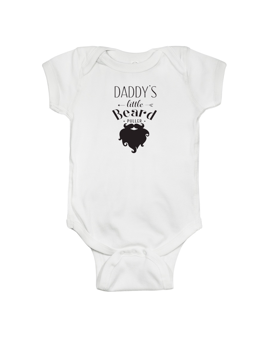 Daddy little beard puller-onesies Onesie