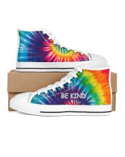 Be kind Men's High Top White Shoes thumbnail