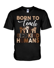 Teacher Limited edition 02 V-Neck T-Shirt tile