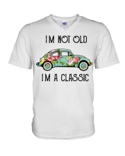 Im not old Im a classic V-Neck T-Shirt tile
