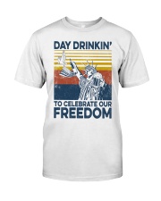 Happy 4th of july 46 Classic T-Shirt front