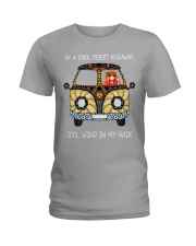 On a dark desert highway Ladies T-Shirt tile