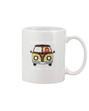 On a dark desert highway Mug tile