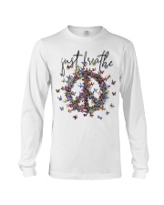 Just breathe Long Sleeve Tee tile
