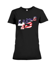 USA United States 45th President American Pro Premium Fit Ladies Tee tile